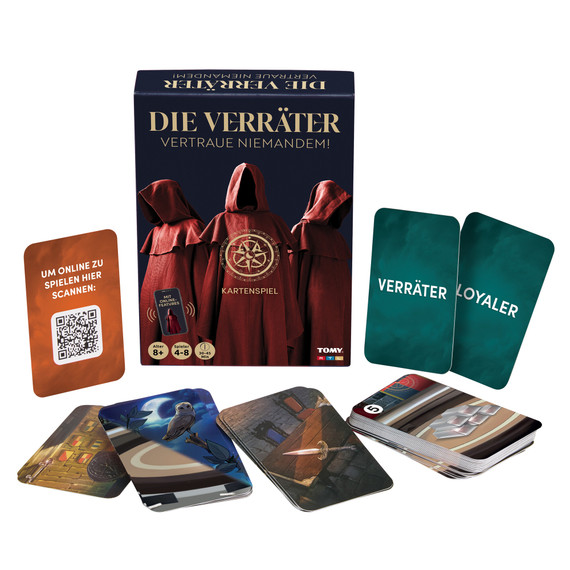 Die Verräter - Kartenspiel T74026DE