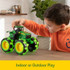 John Deere Monster Treads 8" Lightning Wheels Tractor 46434C