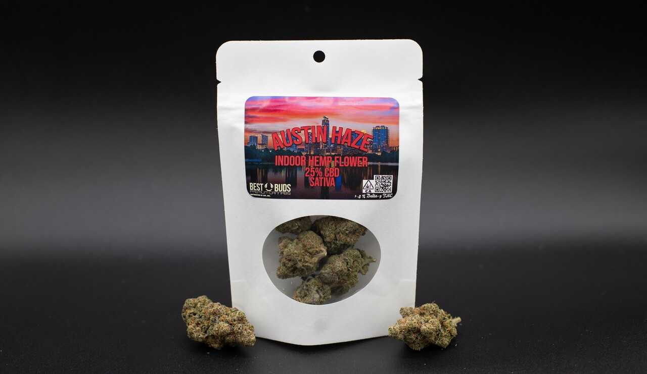 Austin Haze - 25% CBD Exotic Indoor Hemp Flower