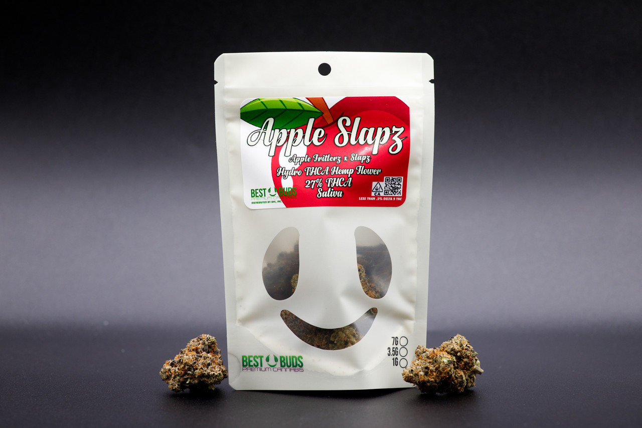 Apple Slapz - 27% THCA Hydroponic Hemp Flower