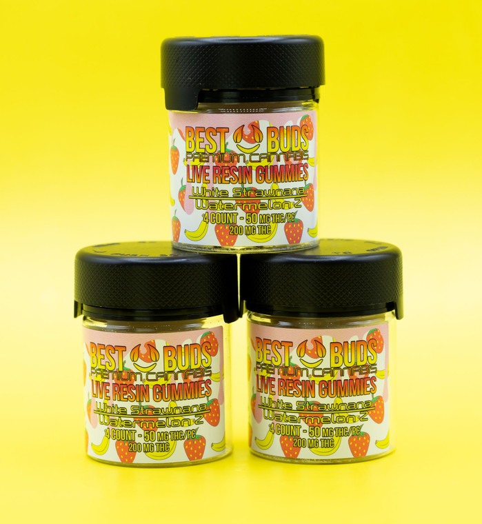 Best Buds 50 MG Live Resin Gummies