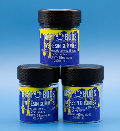 Best Buds 50 MG Live Resin Gummies THCA flower — Best Buds