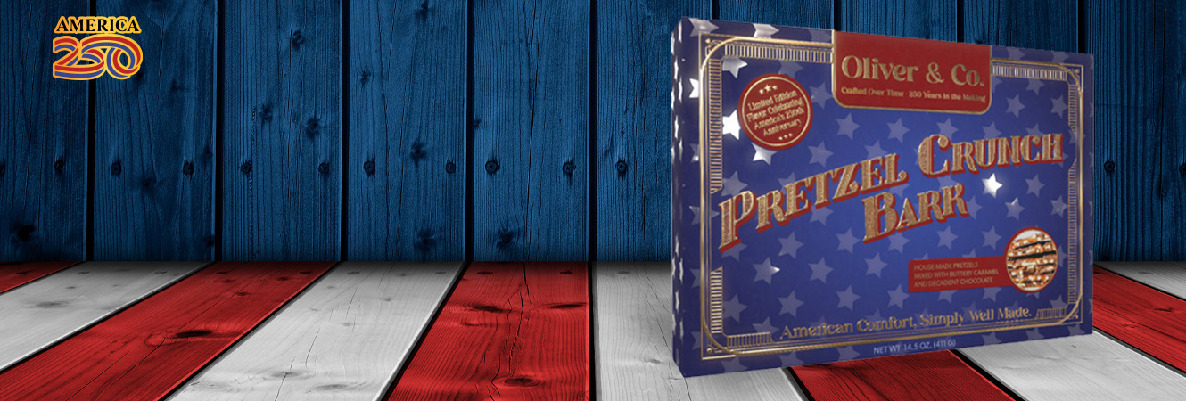 Custom America 250 limited-edition packaging designed for bold shelf impact.