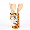 Tiger Utensil Pot
