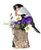 Bullfinch Bud Vase