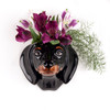 Dachshund Wall Vase Small