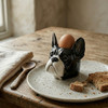 French Bulldog Face Egg Cup