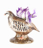 Partridge Bud Vase