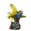 Budgerigar Bud Vase Yellow