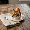 Tiger Face Egg Cup