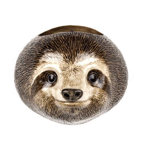 Sloth Wall Vase small