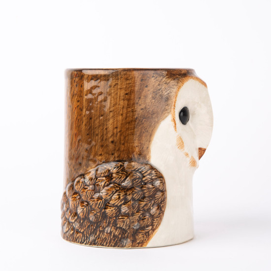 Barn Owl Pencil Pot