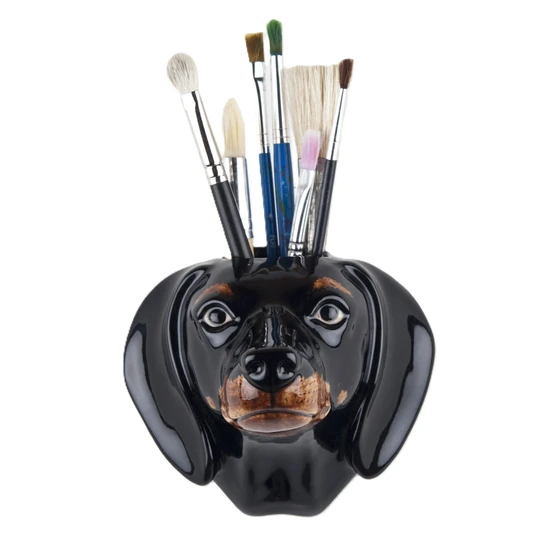 Dachshund Wall Vase Small