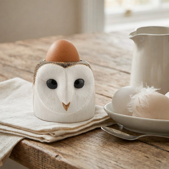  Barn Owl Face Egg Cup