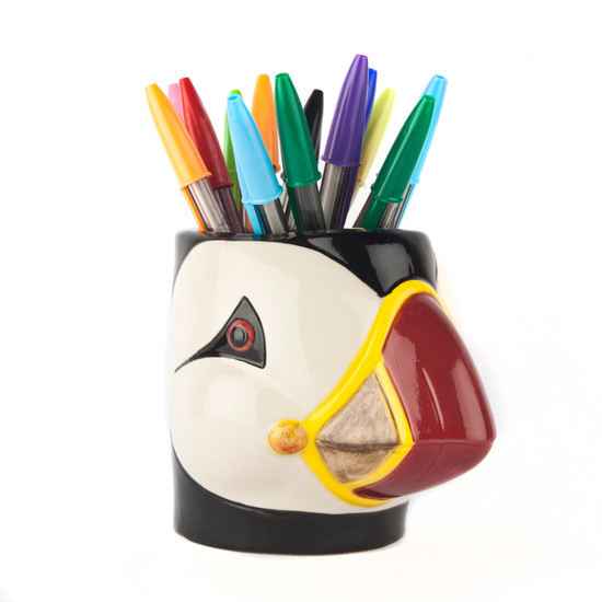 Puffin Pen pot