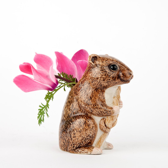 Harvest Mouse Bud Vase