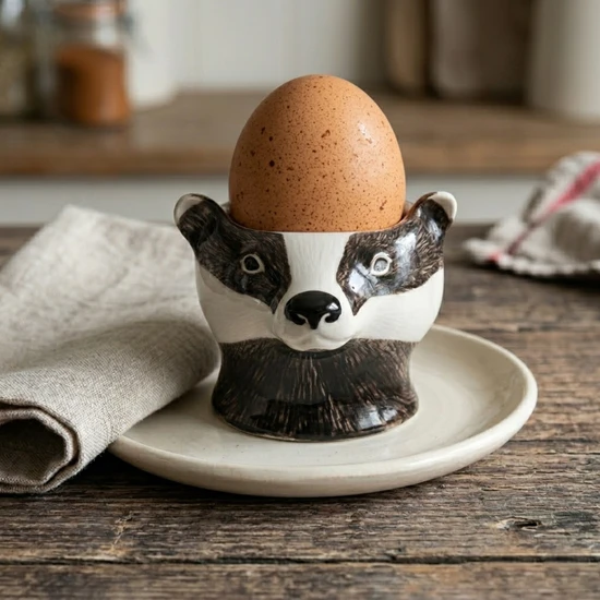 Badger Face Egg Cup