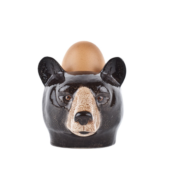 Black Bear Face Egg Cup Black Bear Face Egg Cup