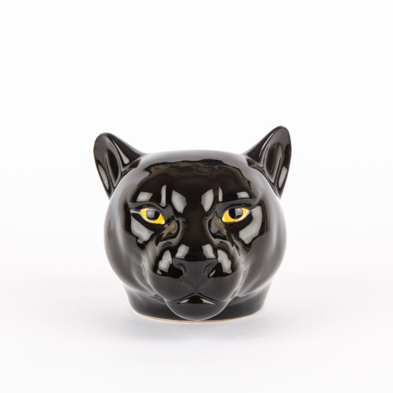 Panther Face Egg Cup