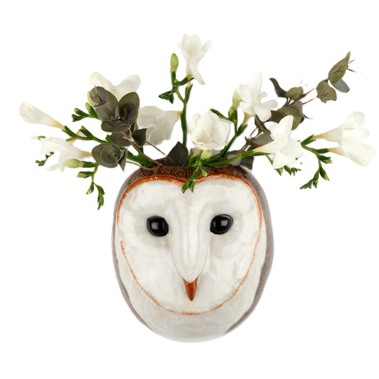 Barn Owl Wall Vase Large