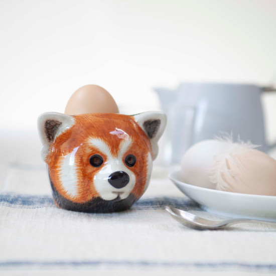 Red Panda Face Egg Cup