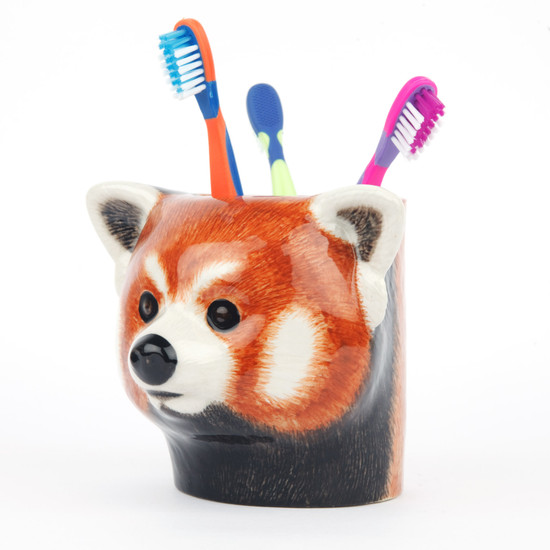 Red Panda Pencil Pot