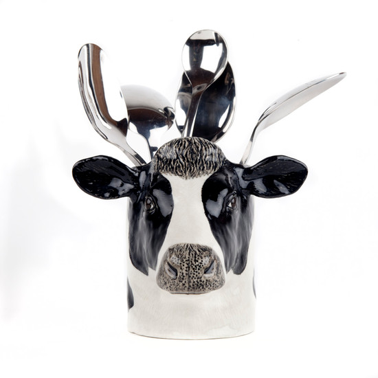 Friesian Cow Pencil Pot