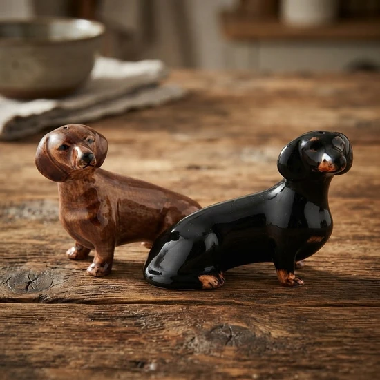 Dachshund Salt and Pepper