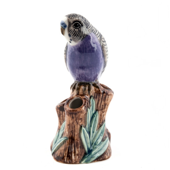 Budgerigar Bud Vase Violet