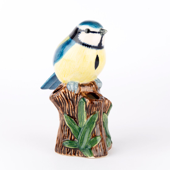 Blue Tit Bud Vase