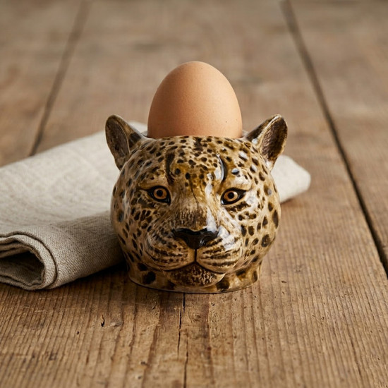 Leopard Face Egg Cup