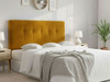 Experience luxury with the Poppy Bed Headboard. Handcrafted in the UK, it features exquisite fabrics and a charming design, perfect for any bedroom decor.