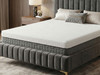 Close-up detail of luxurious knitted cover texture on Hush My Bed memory foam mattress