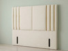 Atlanta Ivory fabric with gold accents:
Lazarus floor standing headboard in Atlanta Ivory fabric with gold accent lines