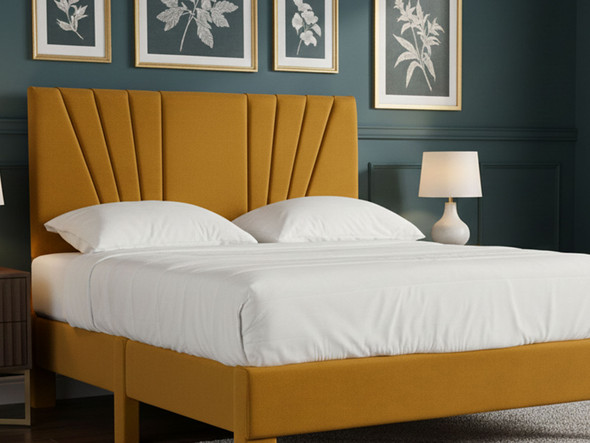 Transform your bedroom with the Adeline Bed Headboard. Luxurious fabrics, unmatched comfort, and easy installation make it the perfect statement piece for any decor.