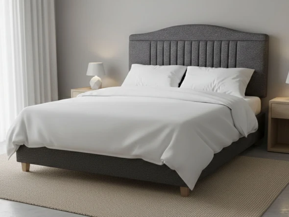 Transform your bedroom with the Amelia Bed Headboard. Elegant design, luxurious fabrics, and unmatched comfort await. Perfect fit for every sleep space!