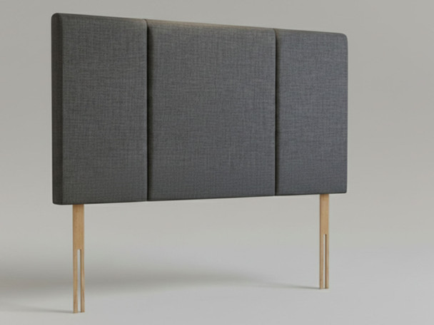 Upgrade your bedroom with the County Bed Headboard. Crafted in the UK, it offers luxurious fabric options and thick padding for ultimate comfort.