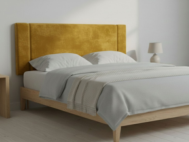 Upgrade your sleeping space with the Texas Bed Headboard. Available in all UK sizes, it features sumptuous upholstery and thick padding for ultimate comfort.