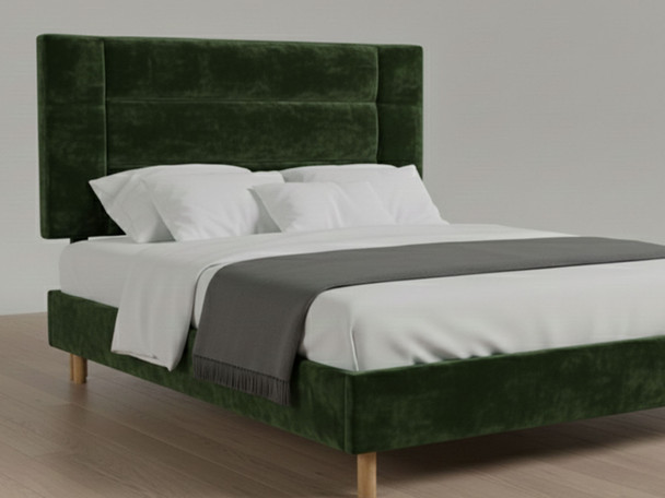 Transform your bedroom with the Verona Bed Headboard. Available in various sizes and exquisite fabrics, it combines style and comfort for a perfect retreat.