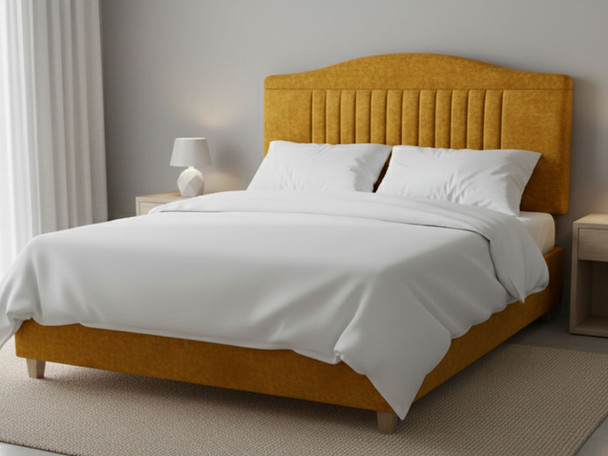 Upgrade your bedroom with the Amelia Bed Headboard. Featuring exquisite design and plush comfort, it’s the ideal choice for a stylish sleep space.