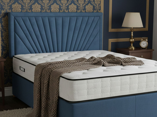 Transform your bedroom with the luxurious Artemis Bed Headboard. Available in various sizes and fabrics, it combines style, comfort, and quality craftsmanship.