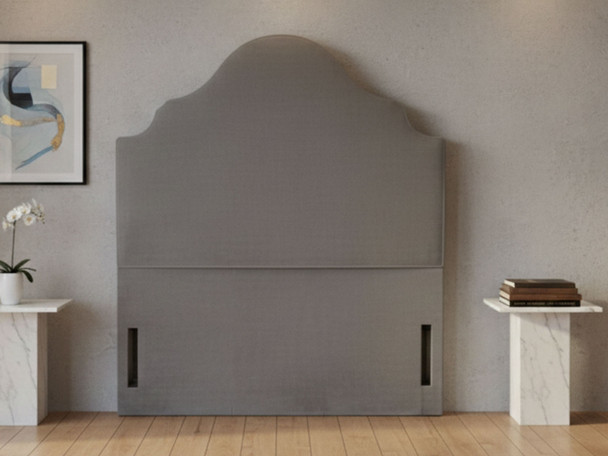 Discover the Gabriella Floor Standing Headboard! Handcrafted in the UK, it offers stylish design, solid stability, and a range of fabric choices for your decor.
