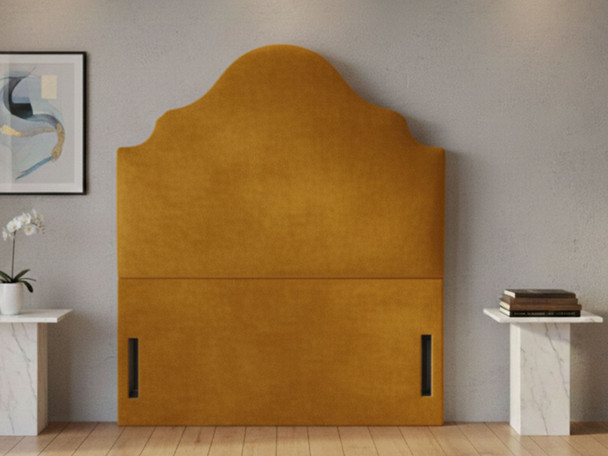 Upgrade your bedroom aesthetic with the Gabriella Floor Standing Headboard. Enjoy a stylish design, diverse fabric choices, and solid stability for ultimate comfort.