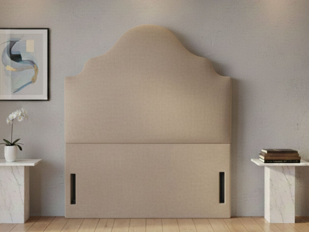 Discover the Gabriella Floor Standing Headboard, a stunning addition to any bedroom. Handcrafted in the UK, it offers elegance, comfort, and a perfect fit for every bed.