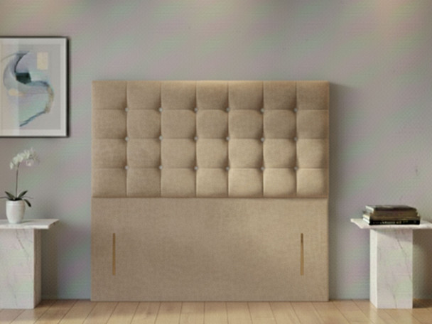 Upgrade your bedroom aesthetic with the Nebraska Floor Standing Headboard. Available in all UK sizes and luxurious fabrics, it’s the perfect blend of style and comfort.
