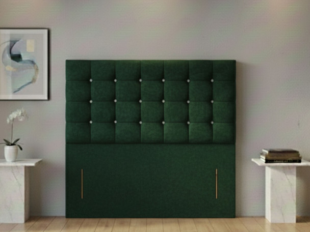 Transform your space with the Nebraska Floor Standing Headboard. Choose from stunning fabrics and buttons, ensuring a perfect fit for every bed size in your home.