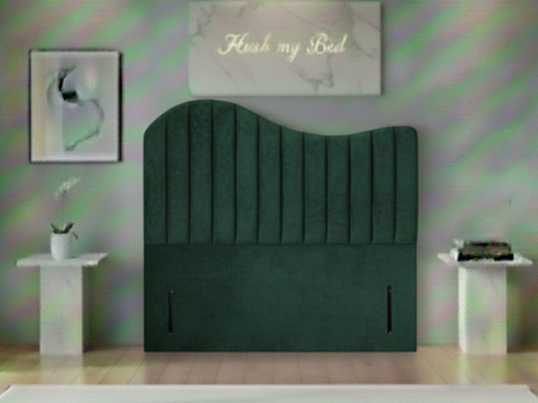 Elevate your bedroom decor with the Juliet Floor Standing Headboard. Handmade in the UK, it offers stunning design, stability, and a range of customizable options.