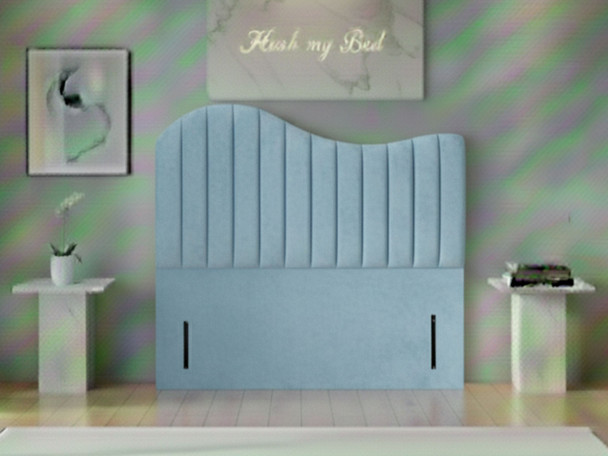 Experience luxury with the Juliet Floor Standing Headboard. Handmade in the UK, it combines artistic design and quality craftsmanship for your dream bedroom.