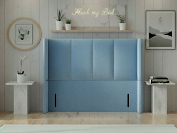 Experience luxury with the Avalon Floor Standing Headboard. Handmade in the UK, it offers stunning design and customizable options for your dream bedroom retreat.