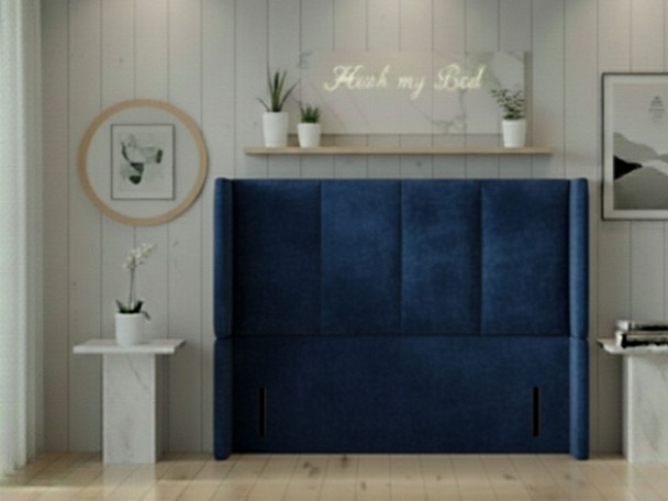 Elevate your bedroom with the Avalon Floor Standing Headboard by Hush My Bed. Luxurious fabrics, stunning design, and easy installation await. Order now!